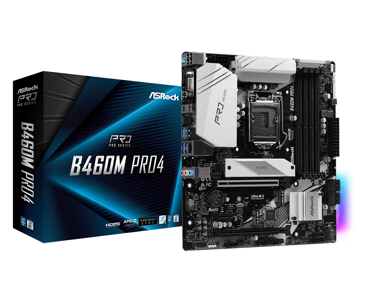 Asrock B460M Pro4 Motherboard Specifications On MotherboardDB